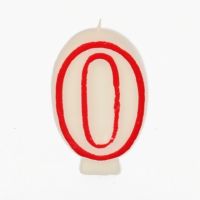 Свечи для торта ЦИФРА 0-9  19301-9