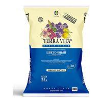 Грунт TERRA VITA Живая земля цветочный 25л