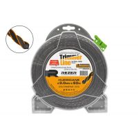 Леска триммерная 3,0*60м черн/оранж Ultra-pro HURRICANE 03.007.00169