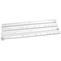 Направляющие роликовые белые 450мм