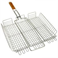 Решетка для барбекю ЖАР-ПТИЦА  420*350*50  А0001