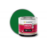 Эмаль ПФ-115 Лакра Синтез темно-зеленая 2кг