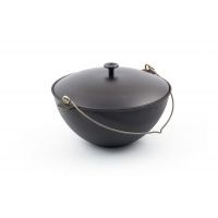 Казан 12л с крышкой и ручкой (К-Д)  005625