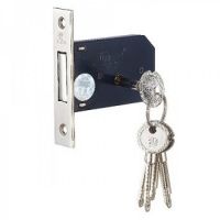 Замок врезной MSM M45KR SN крестообразный ключ  б610