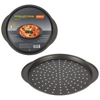 Форма для пиццы MALLONY PIZZA P-02, диам 33 см (с ручками) 8572