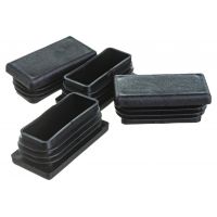 Заглушка для стальных труб прямоугольная 20*40мм  751810