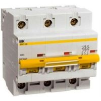 ИЭК Выключатель автом.3Р100А (ВА 47-100)  MVA40-3-100-C