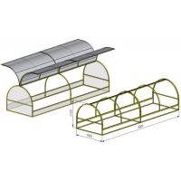 Парник "Бабочка"4м