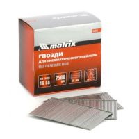 Гвозди для пневм.нейлера 50мм 2500шт 16GAМАТРИКС  57615
