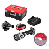 Угловая шлифмашина Интерскол УШМ-125/18В (аккум.18/36В, ЗУ -18/36) мультибокс 900.4.1.42