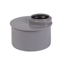 Переход эксц. Дн110х50 серый Ostendorf короткий  115725