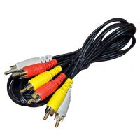 Кабель ТЮЛЬПАН-ТЮЛЬПАН 3RCA-3RCA 1,2м