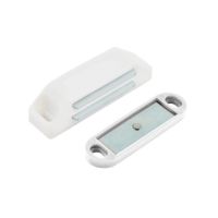 Защелка магнитная №1 (62мм) белая