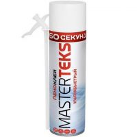 Пена-клей полиуретан ультрабыстрый 0,35л MASTERTEKS  279714
