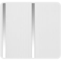 Панель потолочная 3,0*0,24*8мм СЕРЕБРО 2х секц.