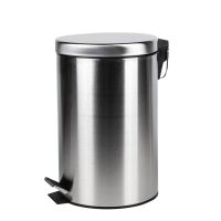 Контейнер д/мусора 12л с педалью нерж.с доводч.310431