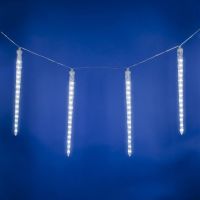 Гирлянда Занавес светодиодный  ULD-E3005-300/DTK Сосульки 300шт 10 подвесов. белый IP44 11124