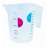 Кувшин мерный 1,0л прозрачный  М1206/ к3712