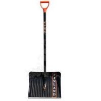 Лопата снеговая FINLAND с черенком 41*41  1243-ч