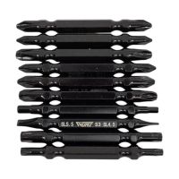 Набор магнитных двусторонних бит WURZ S3 65мм 10шт  4202