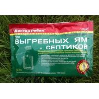 Доктор Робик 109 Средство для выгребных ям и септиков 75г  /1524-1