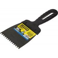 Шпатель STAYER зубч. 100мм 4*4мм  1009-10-04