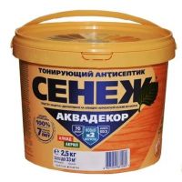СЕНЕЖ Аквадекор 9,0 кг Х2-120 ГРАФИТ