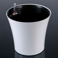 Кашпо с автополивом 2,5л 16*17 Комфорт белый 4330108