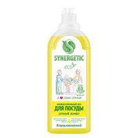 Жидкость для мытья посуды Synergetic Лимон 1000мл    	