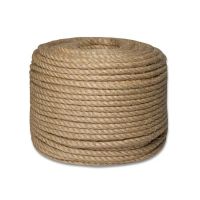 Верёвка джутовая крученая д,8