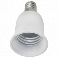 Патрон-переходник Е14/Е27 белый A4T14WEAY Ecola