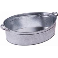 Таз 23л оцинкованный овальный 67587