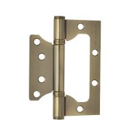 Петля накладная универсальная 800-4FHP AB бронза 2шт.  14651 л449