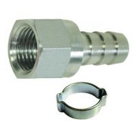 Переходник 1/4М- елочка 6мм + кольцо 6*11мм 0704.022900/ 188994