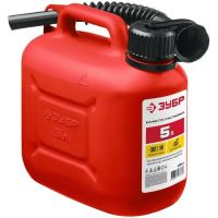 Канистра 5л ЗУБР пластиковая  38366-5