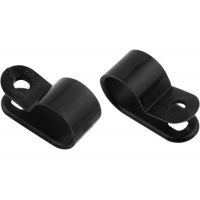 Скоба под винт 12мм черная REXANT 50шт 07-4412-1