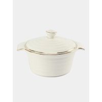 Салатник круглый 19см с крышкой Фарфор 142-146