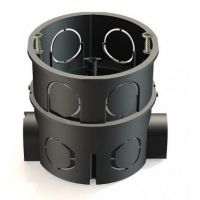 Коробка монтажная (подрозетник) для блок.уг.Д=60мм Н=62мм