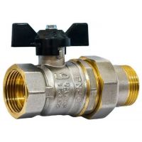 Кран шаровой латунный LD Pride 47.15.В-ГШ.Б Ду-15 Ру LD 47.306.15 109-0603