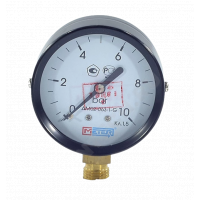 Манометр радиальный ДМ02-63-1-0-0,6МПа 0-6бар Дк63 G1/4  011-0600