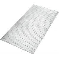 Лист алюминиевый рифленый ЗУБР 600х1200х1.5 мм Бриллиант  53840