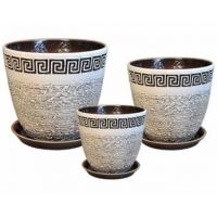 Горшок МЕАНДР бутон 26 см  ИВ 08