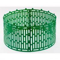 Протектор для защиты стволов деревьев, комплект 4 шт., зеленый// Palisad 65071