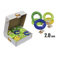 Леска триммерная 2,0*15м Rezer MULTICOLOR  03.007.00136