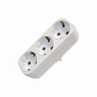 Разветвитель 3гн с/з 16А А303 UNIVersal  19090