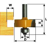 Фреза кромочная фальцевая ЭНКОР 38,1х13 хв.8мм  46327/9302