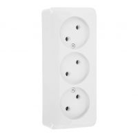 ЭТЮД Розетка РА 16-009В 3-я б/з о/у белая