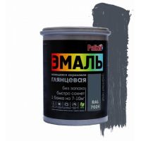 Эмаль акриловая глянцевая Palizh №611 1кг графитовый 11606912