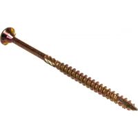 Шуруп с/нарез. д/дерева потай 4*70 1шт  желтый цинк CS04070 /310470