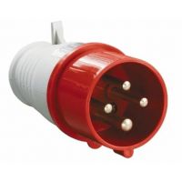 Вилка каб эл. 014 16А 3Р+ Е 380В IP44 ИЭК  33360